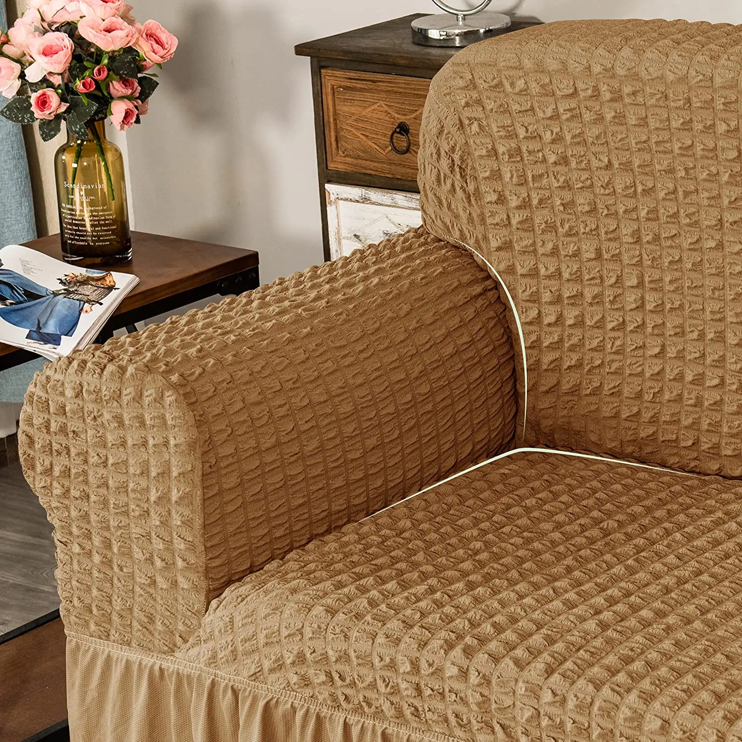 Fashion Living Room Ready Made Universal Slipcovers  Stretch Elastic Sofa Covers For Home