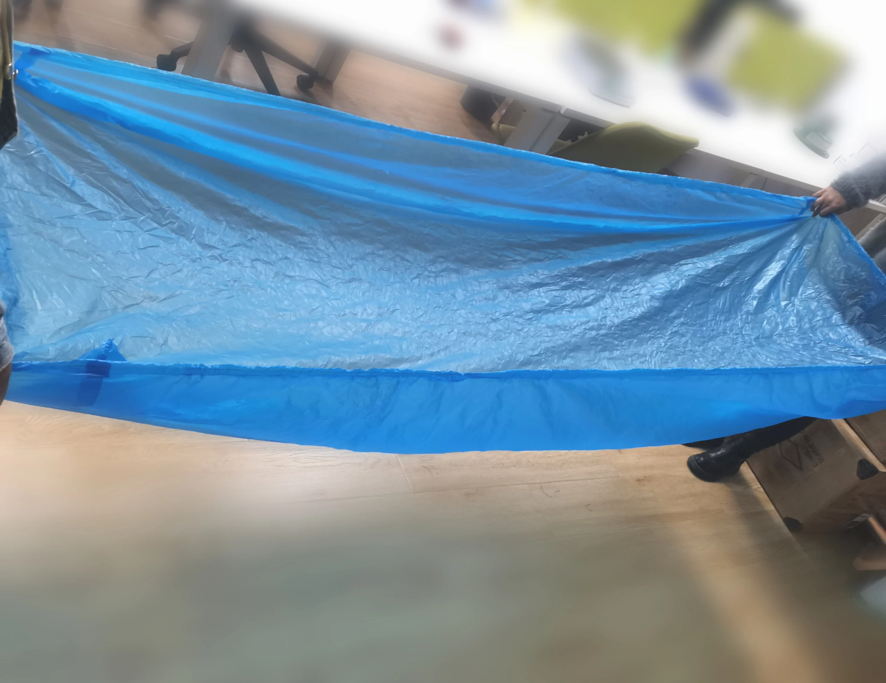 Hot Sale Factory Disposable  CPE  Roll Protective  Hospital Travel Spa Bedsheet With Elastic Cover band