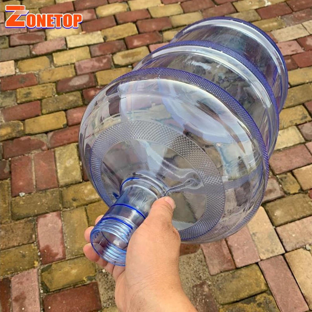 China OEM ODM Custom Clear Blue Plastic Polycarbonate Granules 18.9 Ltr 20 ltr PC 5 Gallon Barrel
