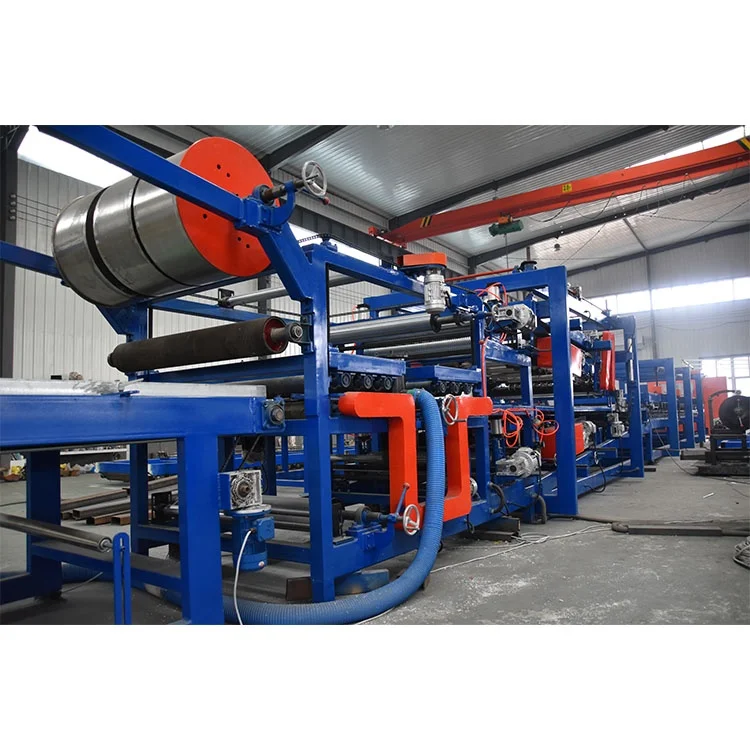 Construction material making machinery epe foam sheet sandwich panels production line machine