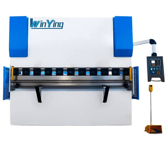 WC67K hydraulic press brake E21 control system 100T 2500mm sheet metal bending machine tools with lowest price