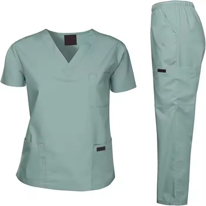Scrubs Medical Uniform Women and Man Scrubs Medical Scrubs Top and Pants