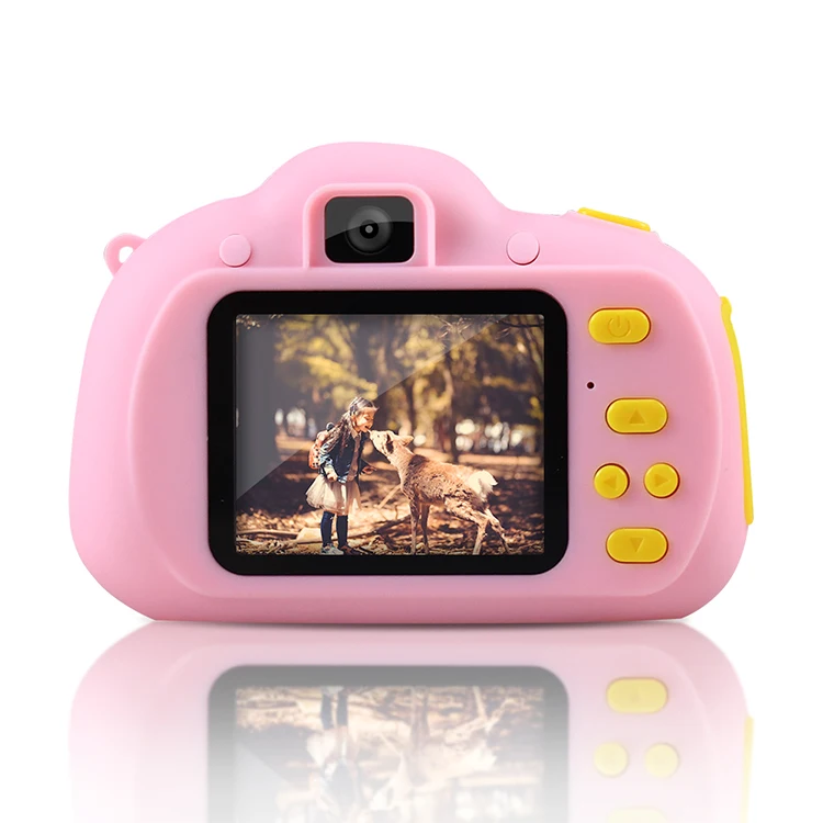 X700 детская мини-камера 2 дюйма мультяшная Милая камера full HD Цифровая детские игрушки образовательные фотографии