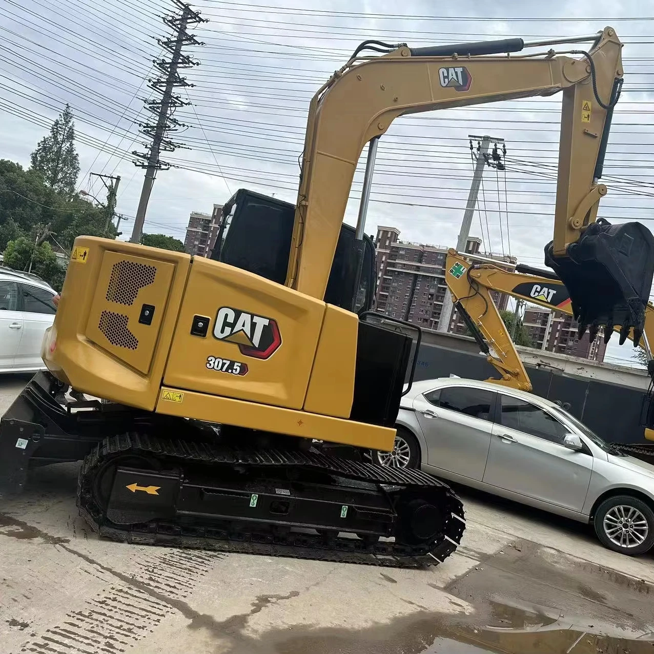Экскаватор CAT 307.5E высокопроизводительный гидравлический гусеничный экскаватор 307