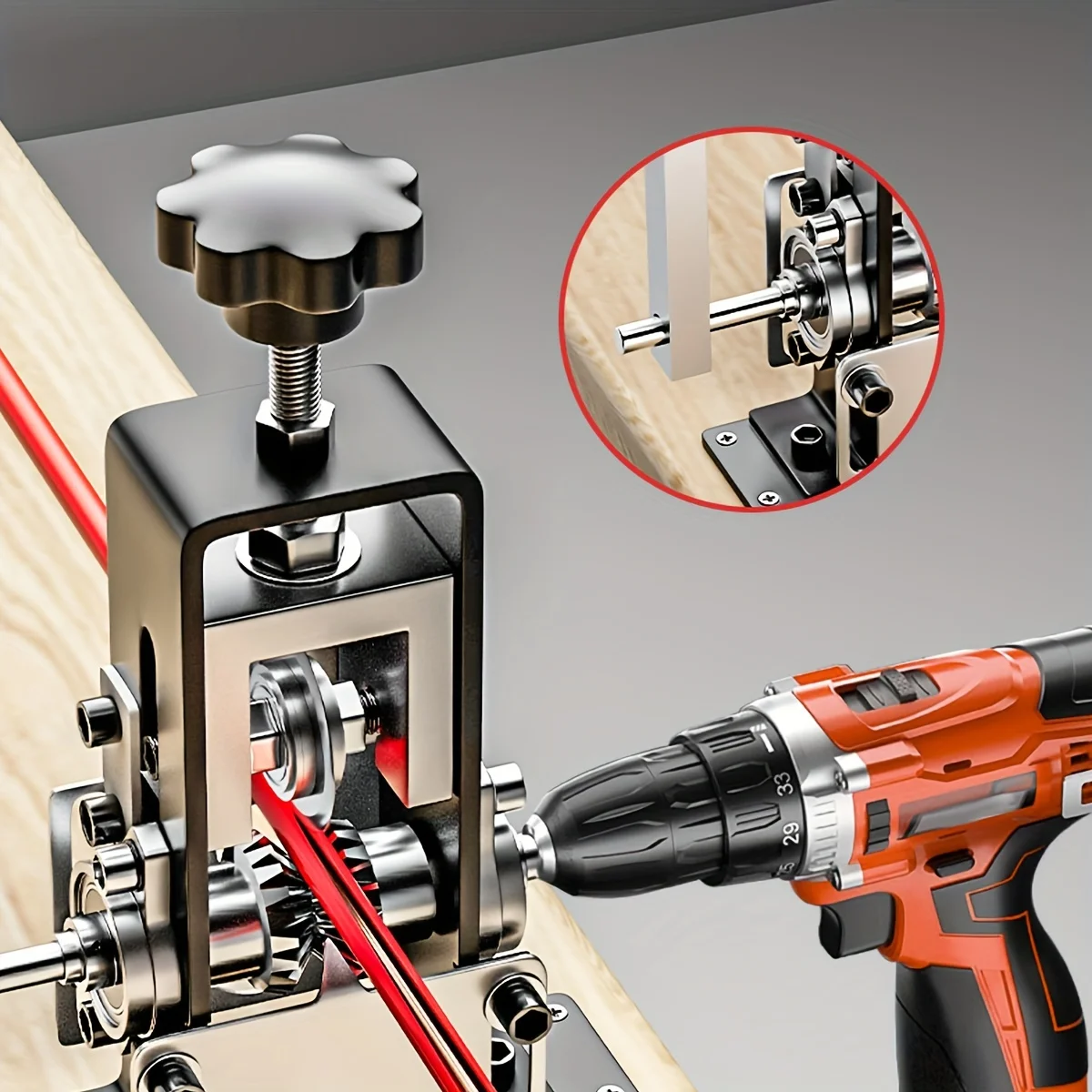 Wire Stripper Iron Frame High Speed Steel Blades Wire Stripping Tool Cable Peeling Machine Hand Electric Drill