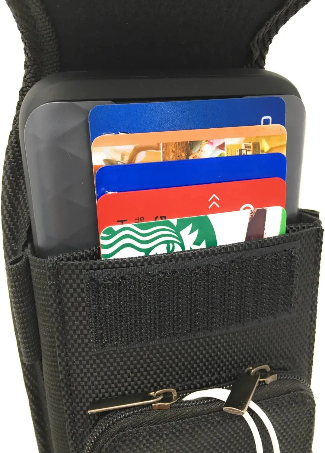 2024 Phone Holster Case with Card Holder for iPhone 15 Pro Max Samsung Galaxy S24 Ultra A15 TCL Flip 2 Google Pixel 8 OnePlus 12