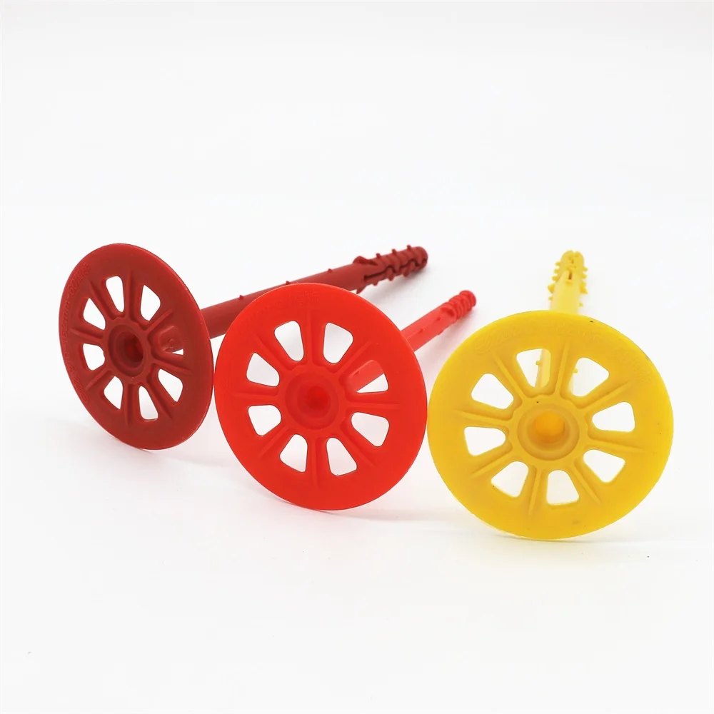 Concrete Insulation Nails External Wall Plastic Fixation Insulation Anchor Nail For Construction Insulation