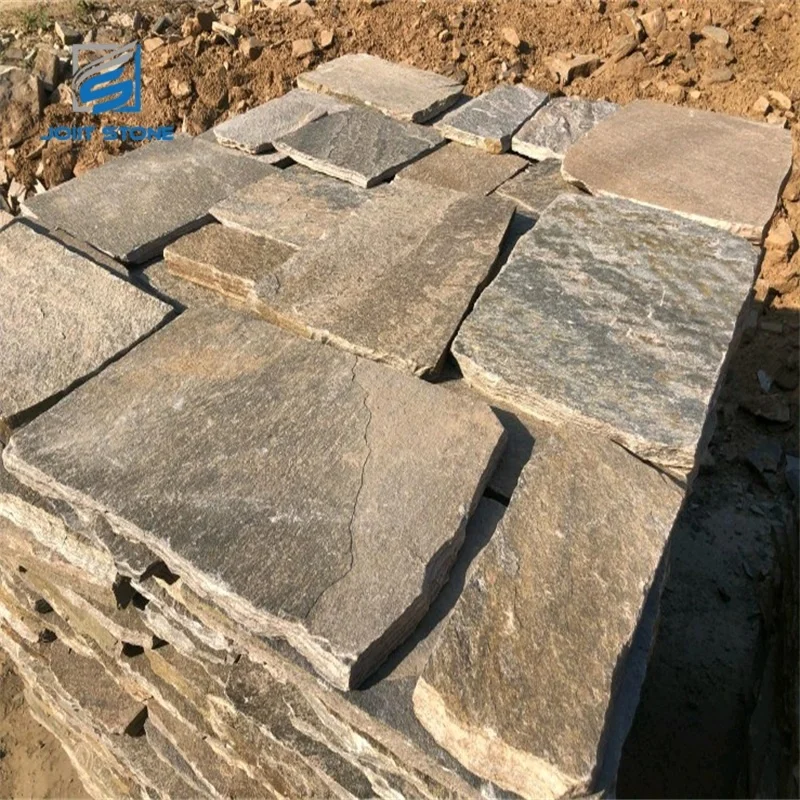 Villa House Wall Decorative Pink Color Natural Quartz Loose Stone Wall