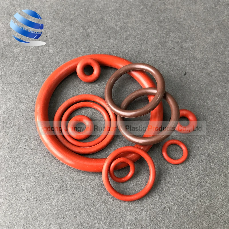Красное уплотнительное кольцо vmq nbr из силиконового каучука