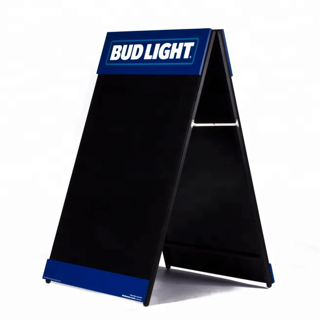 A board wooden menu blackboard bar chalkboard sign