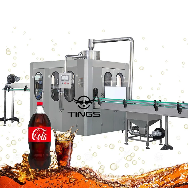 Carbonated drinks CO2  PET Bottle Filling Machine Production Line