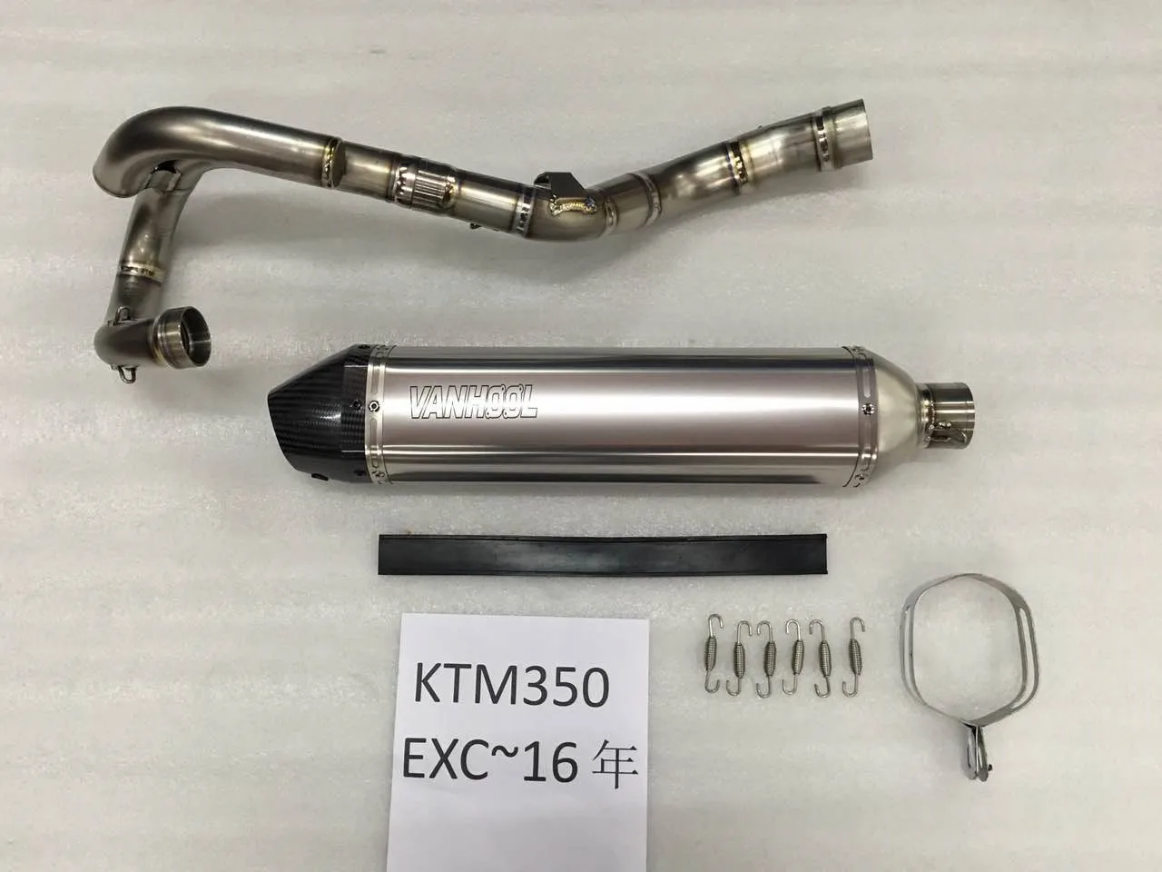 Титановый разъем выхлопной трубы для мотоцикла KTM 250/350 2016 ~ 2017