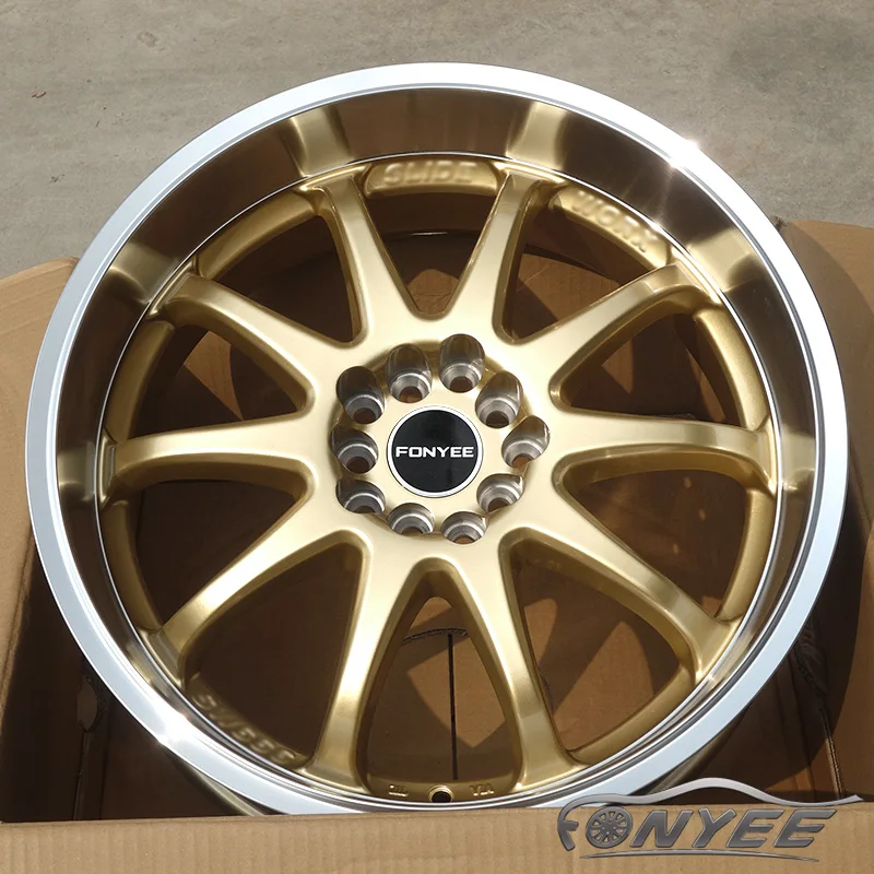 F99409 Fonyee wheels for auto latest modified design alloy wheels high quality car rims popular pattern mags