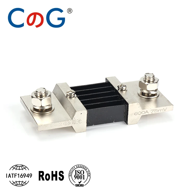 CG FL-2 75A 100A 150A 200A 250A 300A 400A 500A 600A 75mV 60mV China Shunts Manufacturers Shunt Resistor Prices For Electric Cars
