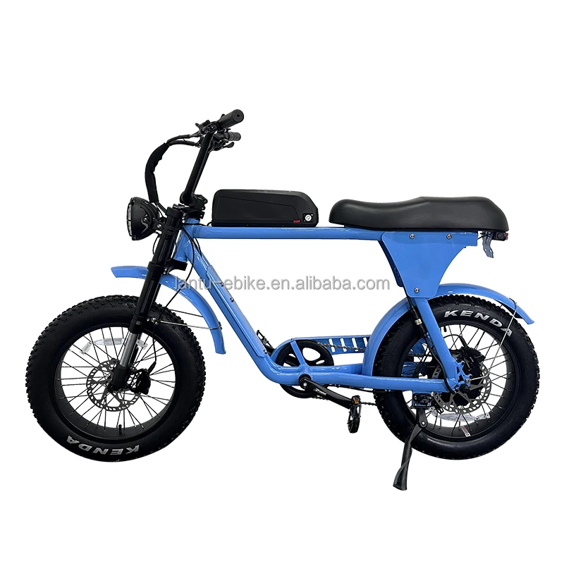 Lantu Ebike classic 48 volt 750w 1000w lithium battery moped style retro electric bikes for Men