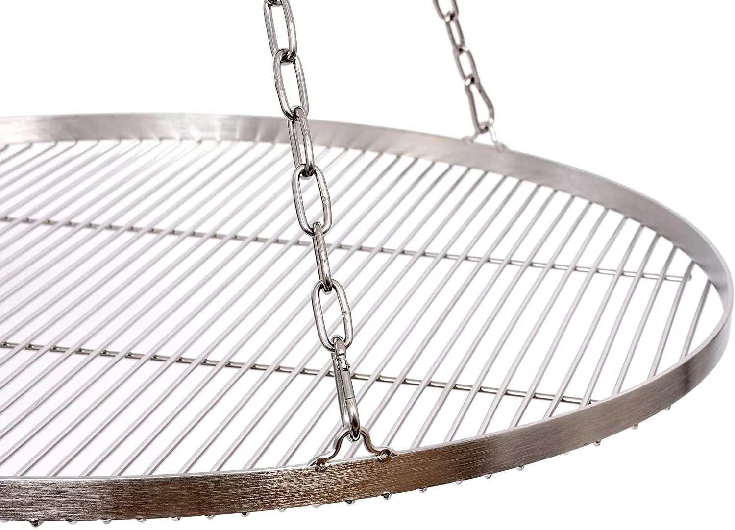 stainless steel  wire mesh grate round shape BBQ tripod grilling grate 50cm -100cm grill grate stainless steel
