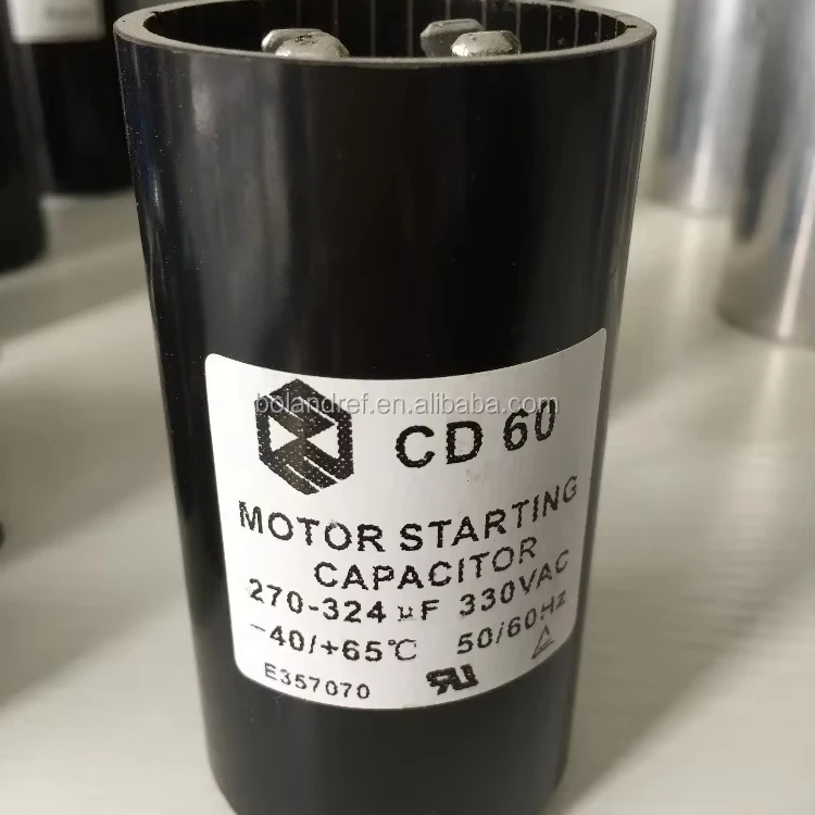 CD60 CBB65 CBB60 CBB61 capacitor for air conditioner and refrigeration spare parts with 110V-450V