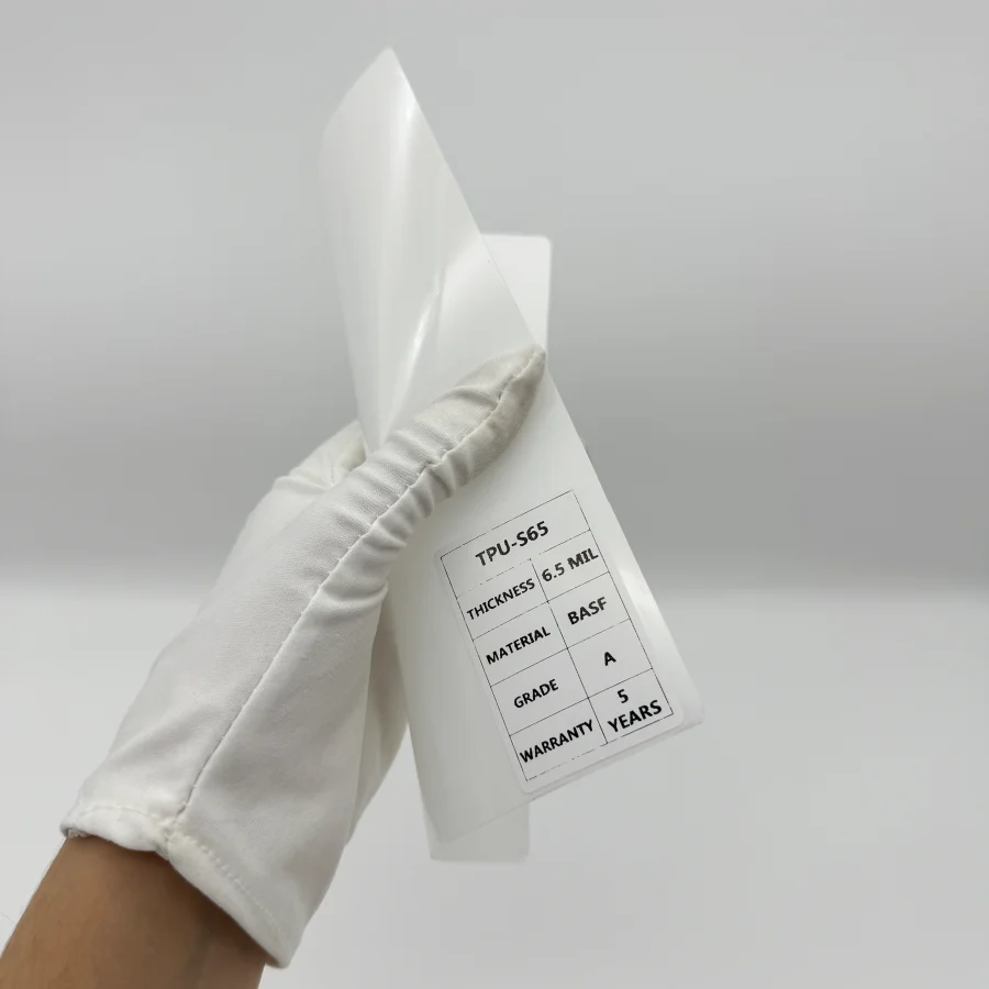 NASIDO TPU 6.5mil High Gloss Clear PPF Protective Film Self-Adhesive Anti-Scratch Body Paint for Cars