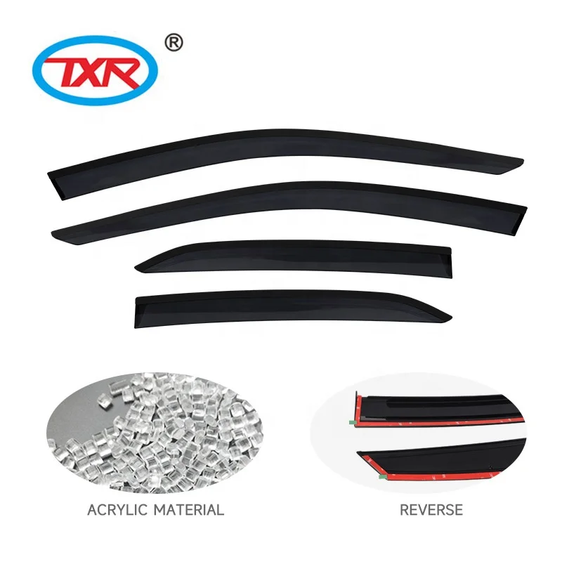Auto Exterior Accessories Rain Window Deflector vent sun visor For TOYOTA ALLION