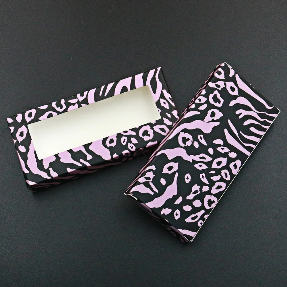 Wholesale custom own private label lash packing box custom brand eyelashes case mink eyelash custom packing