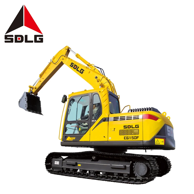 SDLG E6150F земляных работ 14 тонн 15 Гусеничный мини-экскаватор 0.52m3 ведра небольшие дешевые цены тонный экскаватор для продажи