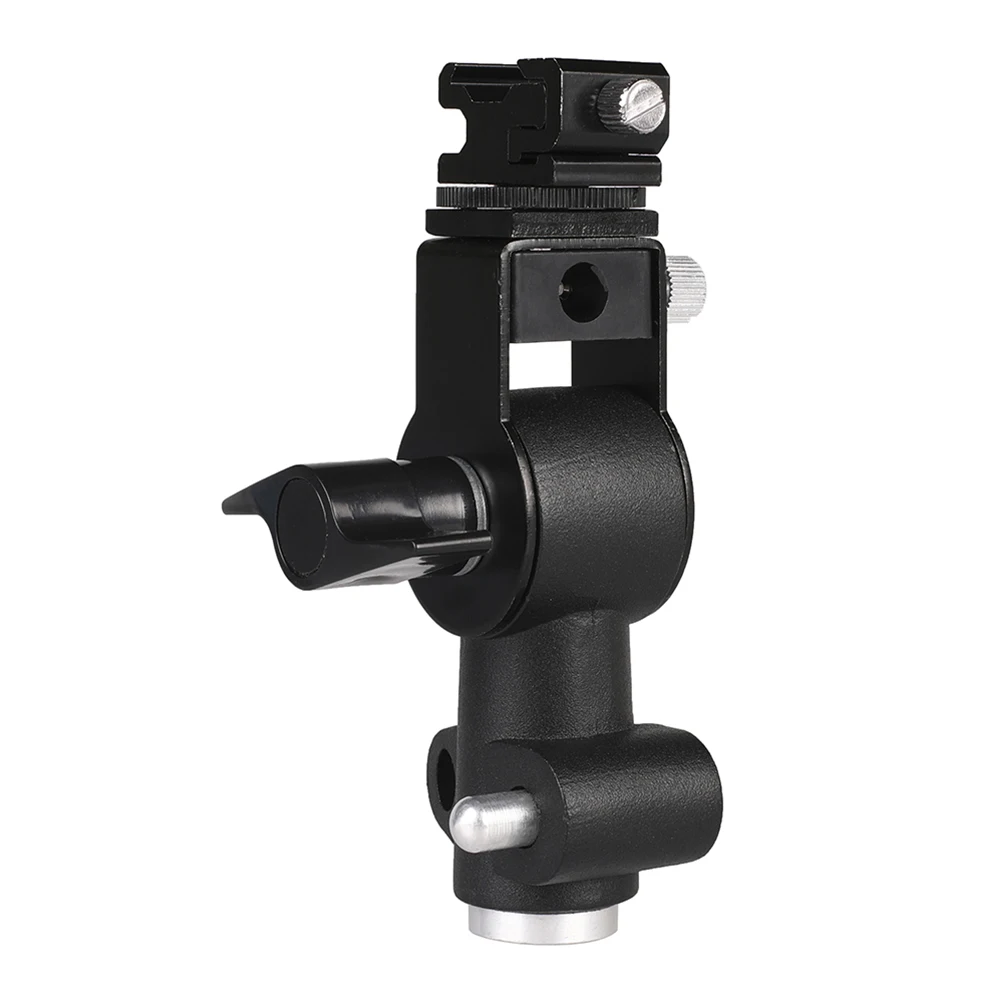 Photography Accessories Flash Bracket Umbrella Holder Light Stand With Hot Shoe Mount For Speedlight Canon Nikon Sony DSLR