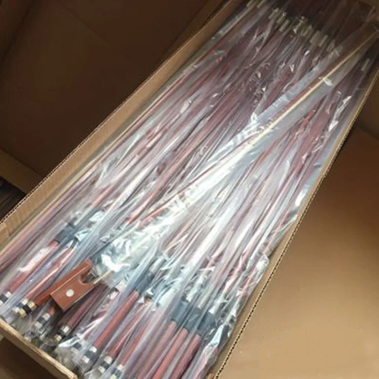 
Wholesales cheap price Brazil wood violin bow Violin accessories 1/16-4/4 