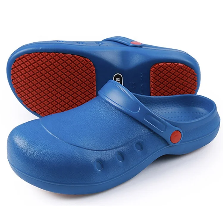 Black Men Nursing Kitchen Chef Work Shoes with Steel Toe Cap