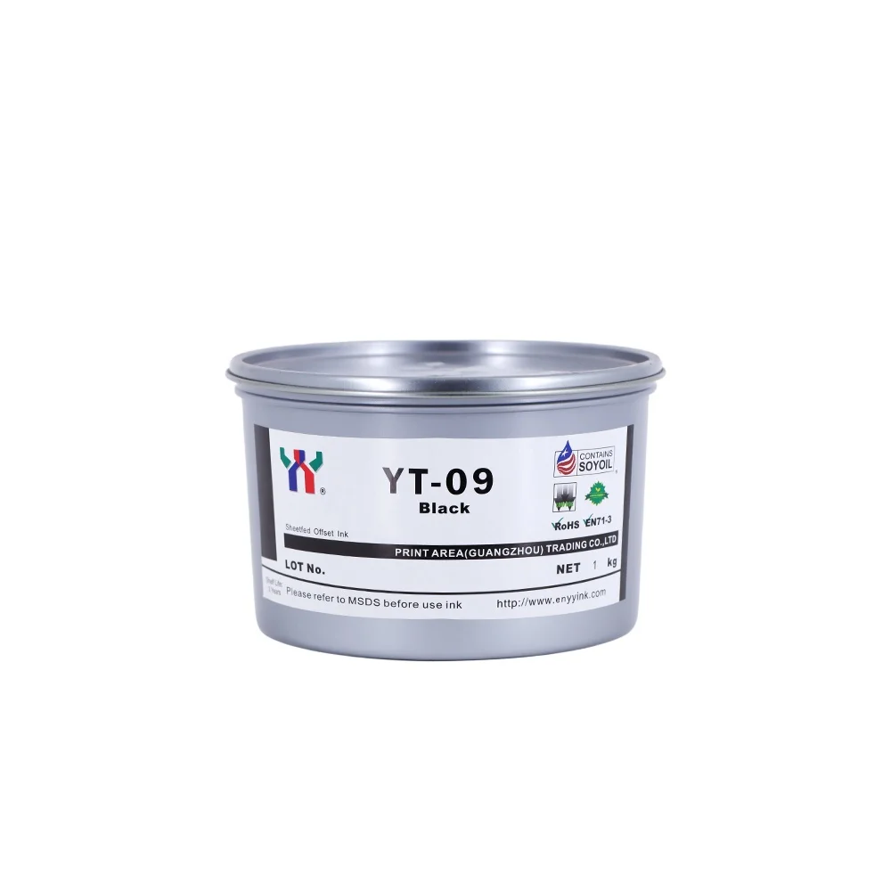 Ceres high demand hot sale Offset Sheet Fed Ink YT-09 ECO-Friendly High Gloss Sheet-fed Offset Printing Ink