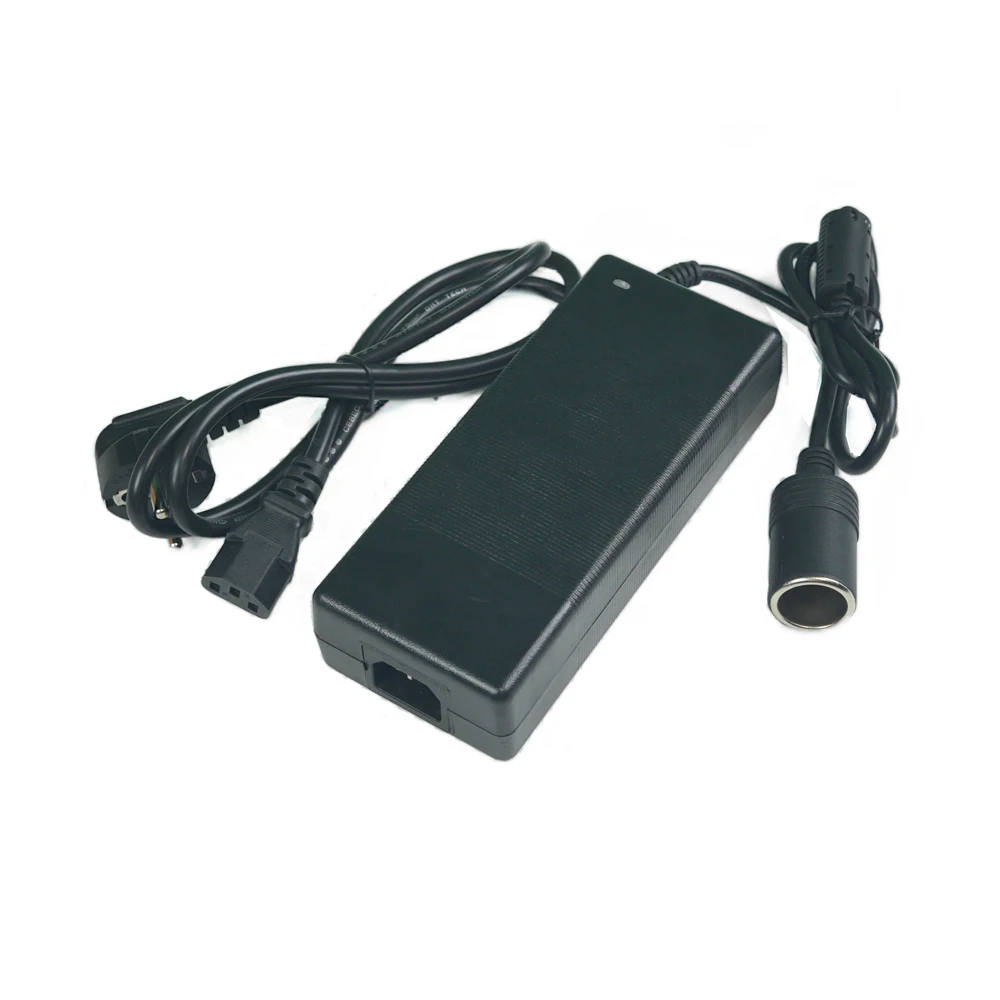 DL EU Warehouse 54.6V 2A Charger 48v Battery Adapter KUGOO G Booster Electric Scooter Battery Charger Parts Accessories