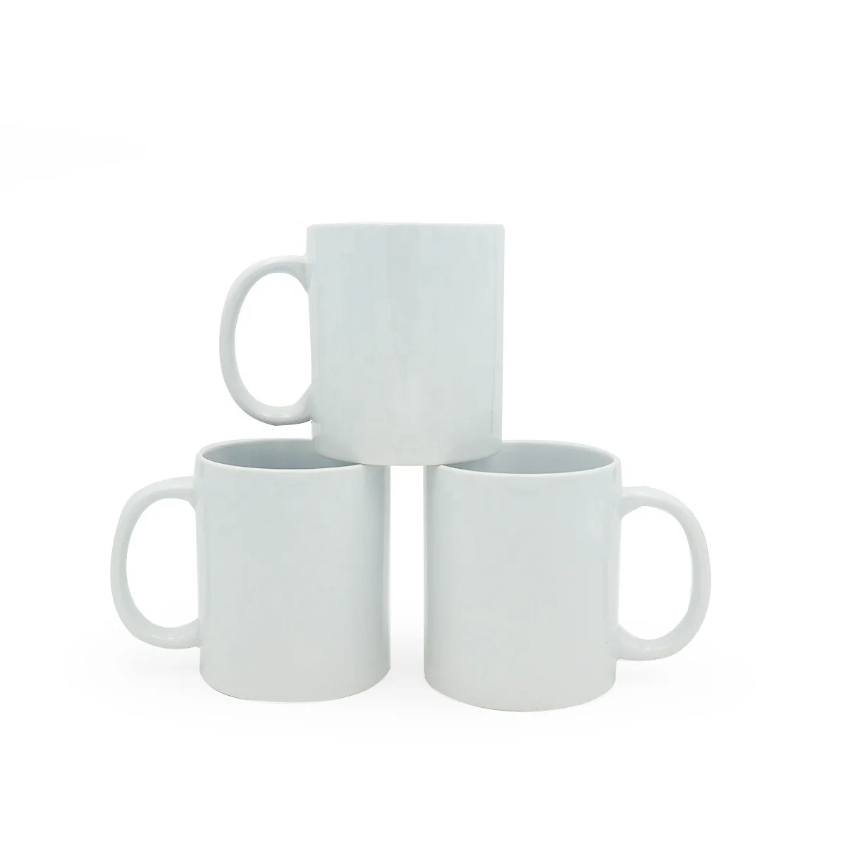 top seller cheap 11 oz white  coated ceramic coffee mug sublimation blank mugs