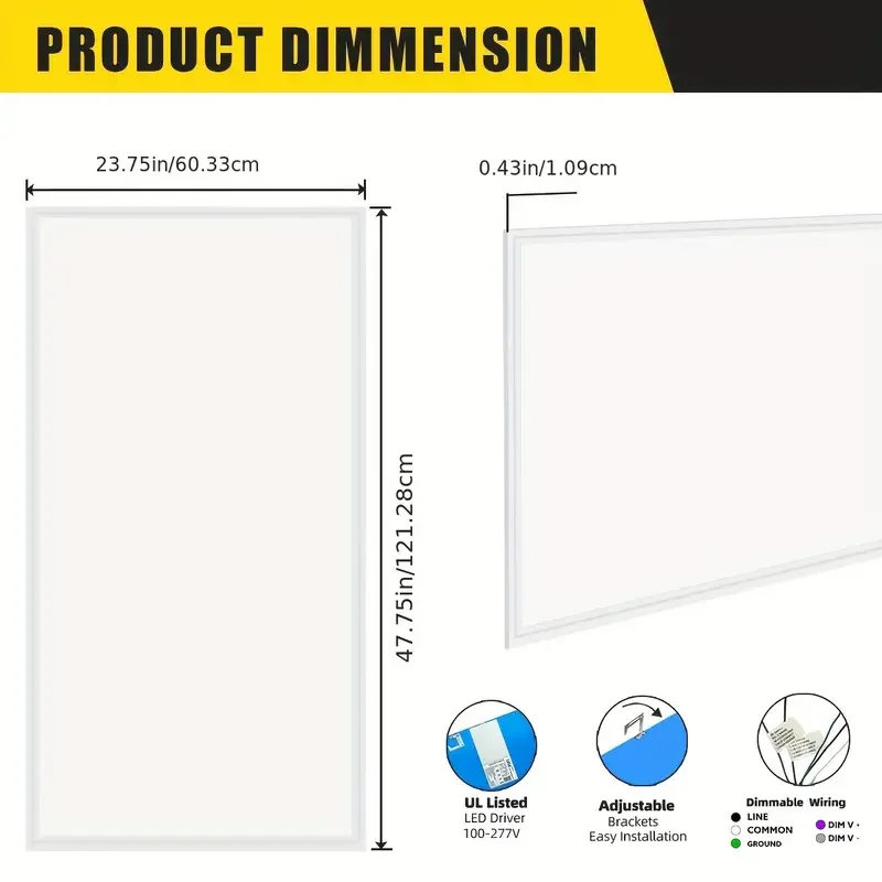 oled light panel 3000k luminaire 100ft floor video super kelvin truck made barrel advertisement 15w