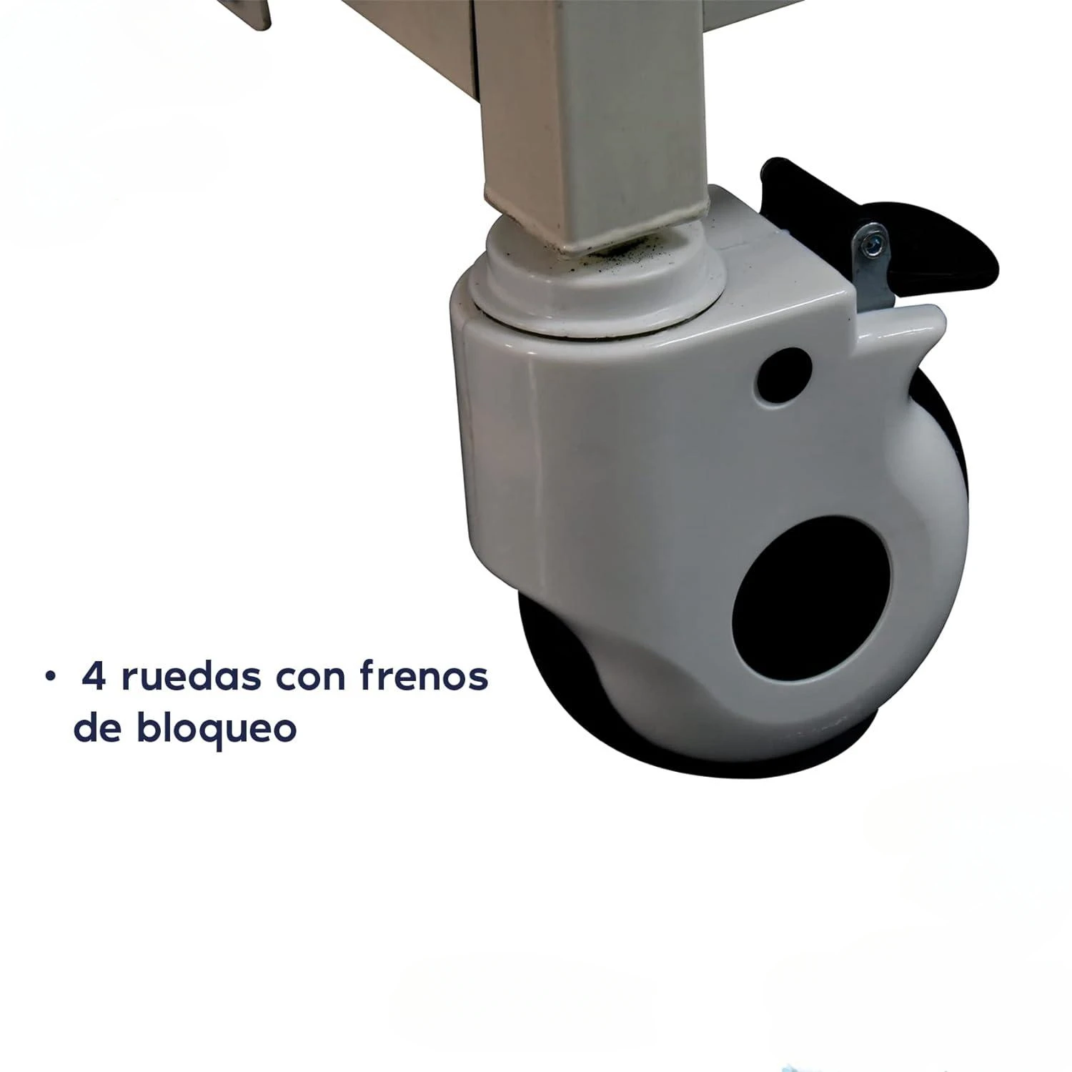 Two Cranks Hospital Bed Headboard with Luxury Rails Adjustable Tilt Reclining Hospital  Nursing Bed Medical