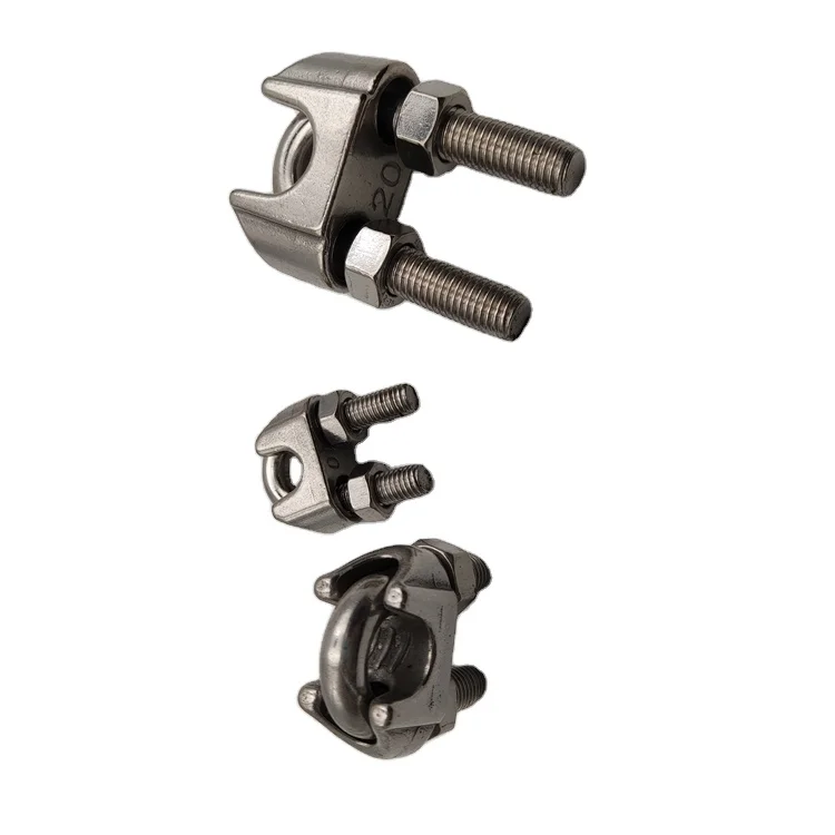 Lowest Price clamp wire rope grip stainless steel handscrew clamps