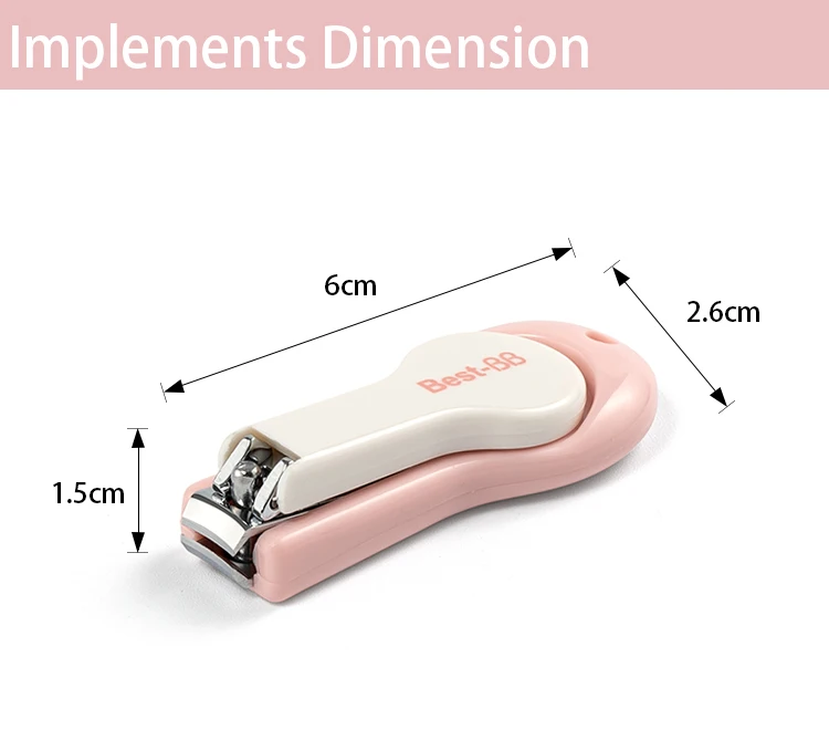 Eliter Hot Sell In Stock Cute Safe Use Baby Nail Grinder Babi Nail Clipper Set Babi Pedicure Newborn Grooming Kit