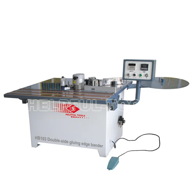 Helpful brand HB103 pvc tap woodworking automatic edge bander banding machine WEIHAI HELPFUL WOODWORKING MACHINERY
