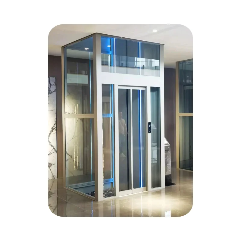 Fuji Platform Lifts for House Trailer Boom Transfer Chair Pintu Doble Pneumatic Home Lifter Hydraulic Car Lift