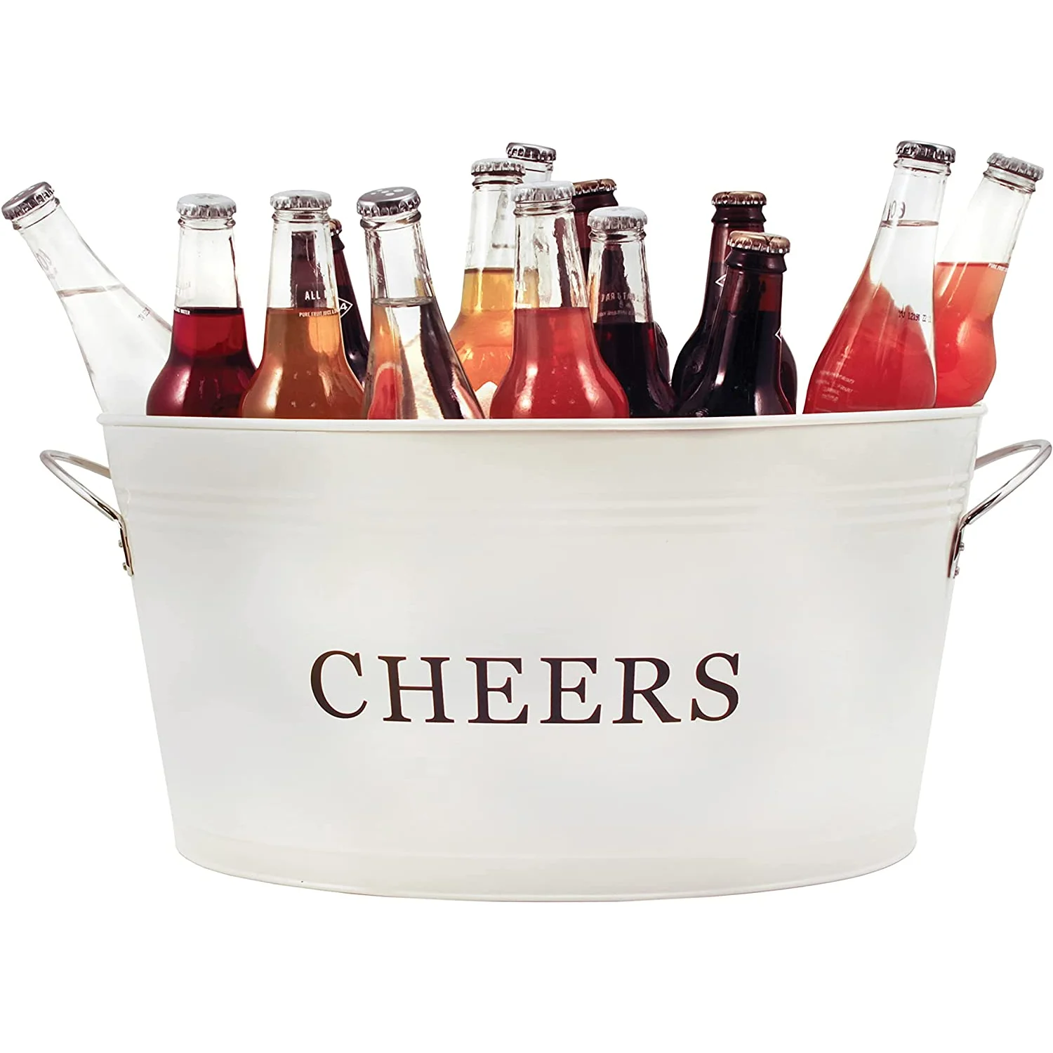Manufacturer galvanized iron metal ice bucket champagne ice bucket mold for hotel room