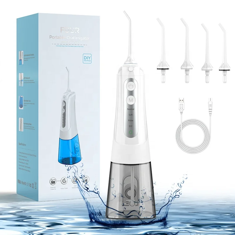 water dental oem/odm portable cordless electric dental water flosser oral irrigator for teeth cleaning water pick flosser