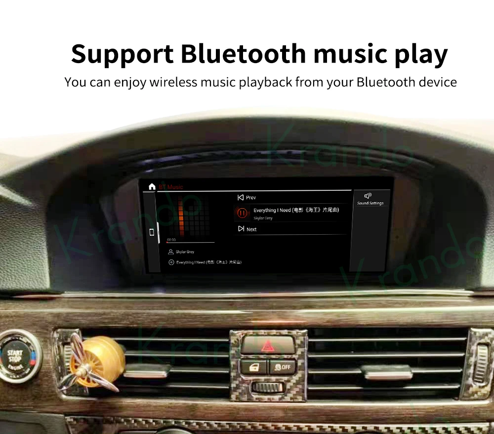 car radio audio for bmw e60 e90