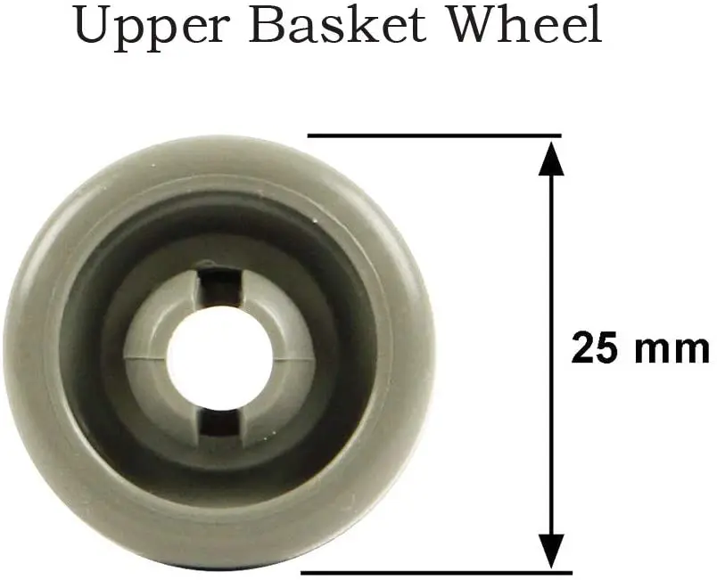 Bestlife Wheels Lower Basket Wheels for Dishwasher parts, Dishwasher Wheels