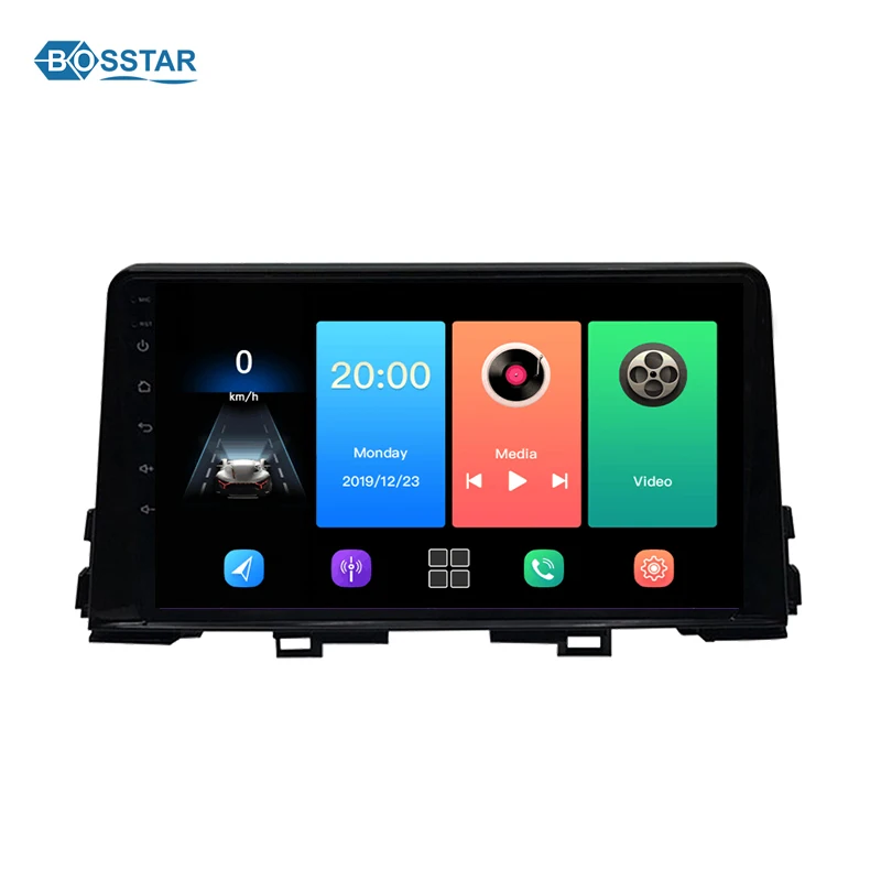 Factory Price 9 Inch Car Multimedia System GPS Video DVD Player for Kia Morning Picanto 2017 2018 Car Radio