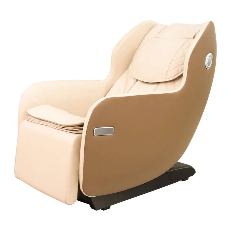 Modern Design Upholstery Faux Leather Heated Small Leisure Massage Chair for Space Saving