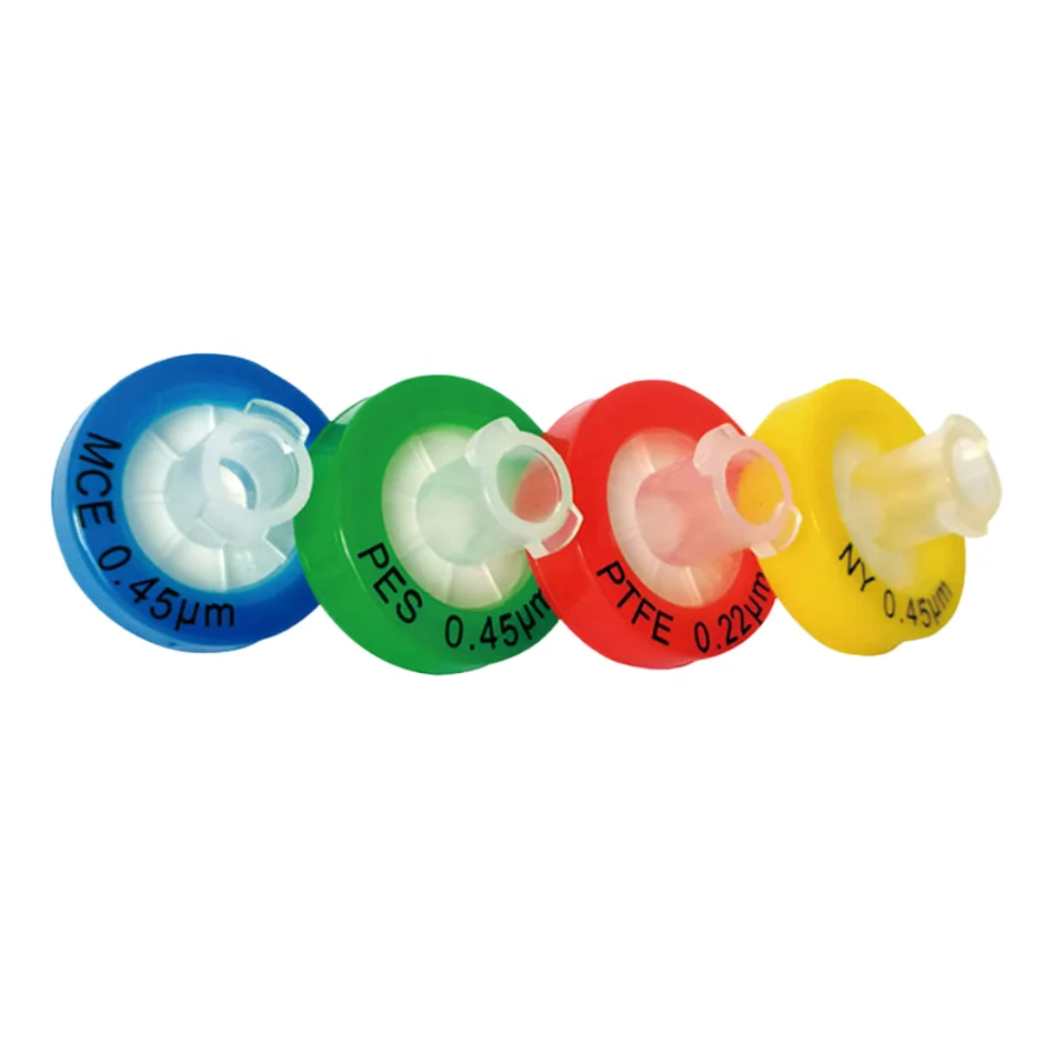 Liquan laboratory syringe filter syringe filter 1.0um pes pvdf ptfe syringe filter holder