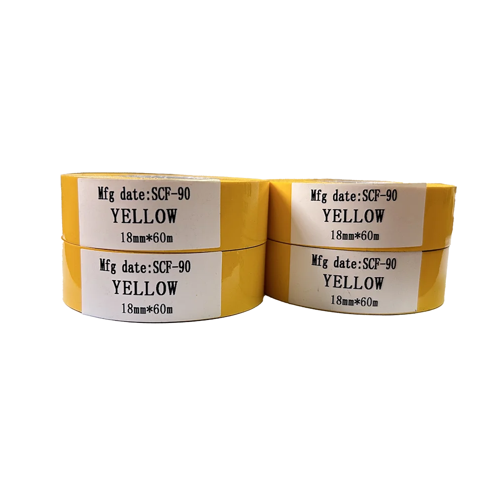 Factory Price 18mm*60m Tire Heat Transfer Marking Ribbon Tire Thermal Transfer Masking Ribbon