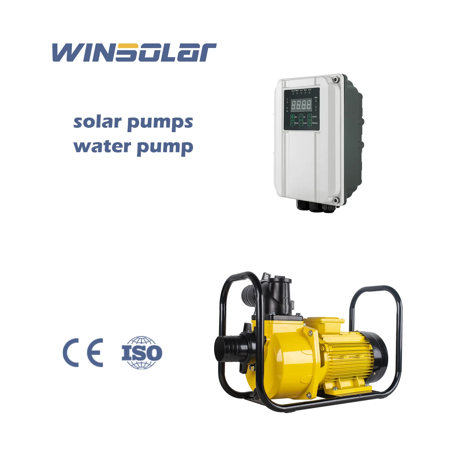 DC Brushless Solar Water Pump Price Big Flow Surface Solar Water Pump for Farm Irrigation