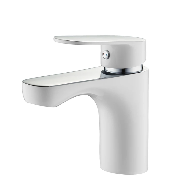 
TIEMA brand 35mm ceramic cartridge nice quality black white color bathroom water basin tap 