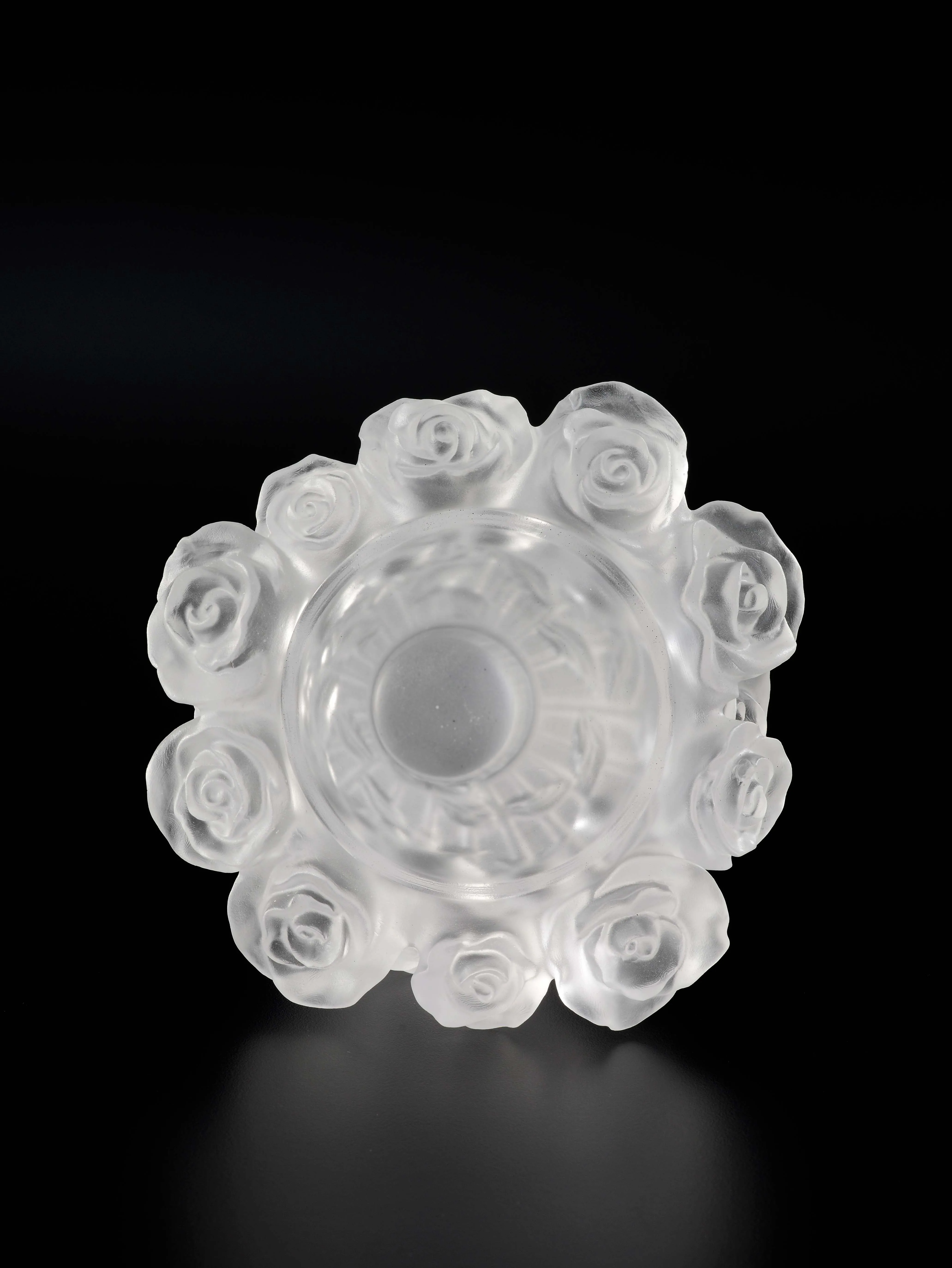 Новый светлый роскошный арабский матовый белый цветок liuli crystal курильница для украшения