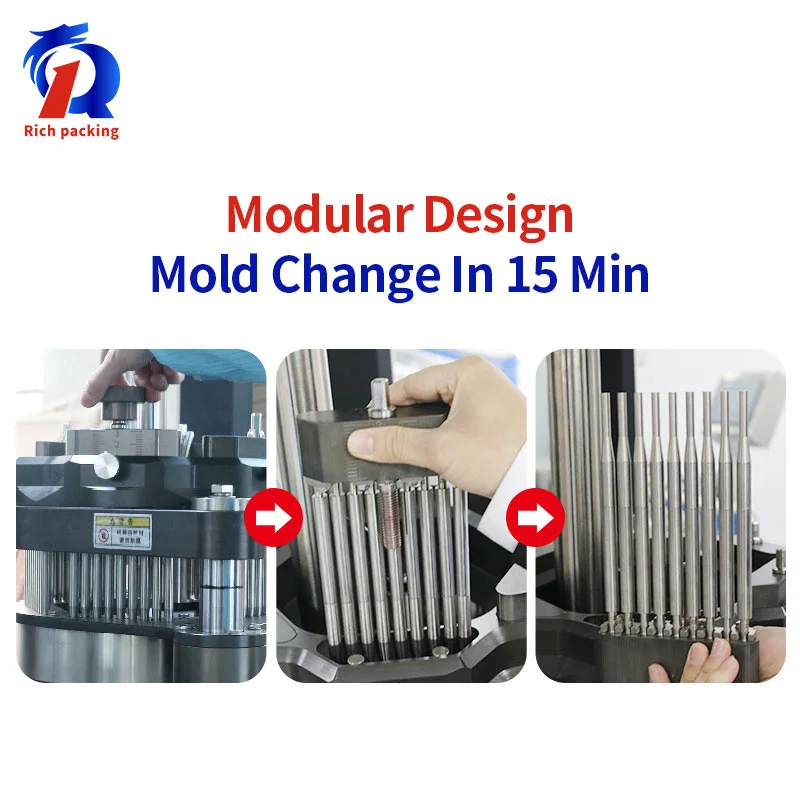 3Year Warranty NJP1500D Automatic Hard Gelatin Capsule Filling Machine Auto Capsule Filler Machine For Powder