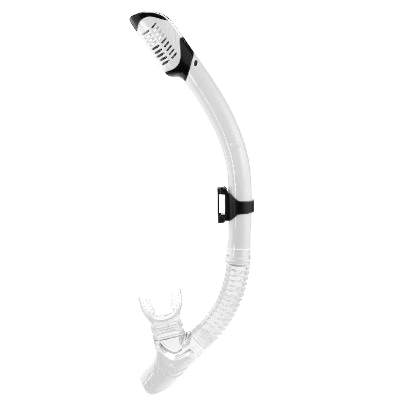 Silicone PVC Diving Snorkel Breathing Tube Dry Top Freediving Snorkel For Underwater Sea Snorkeling